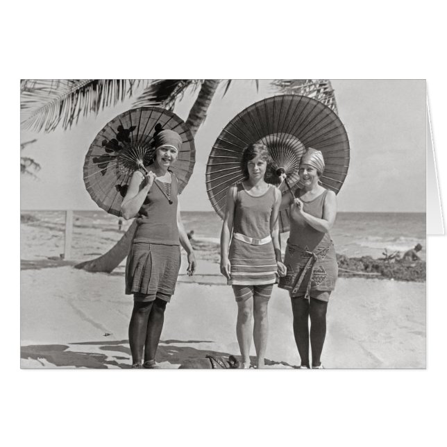 Ladies at the Beach, 1920 (Front Horizontal)