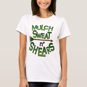Ladies Baby Doll Mulch Logo T-Shirt