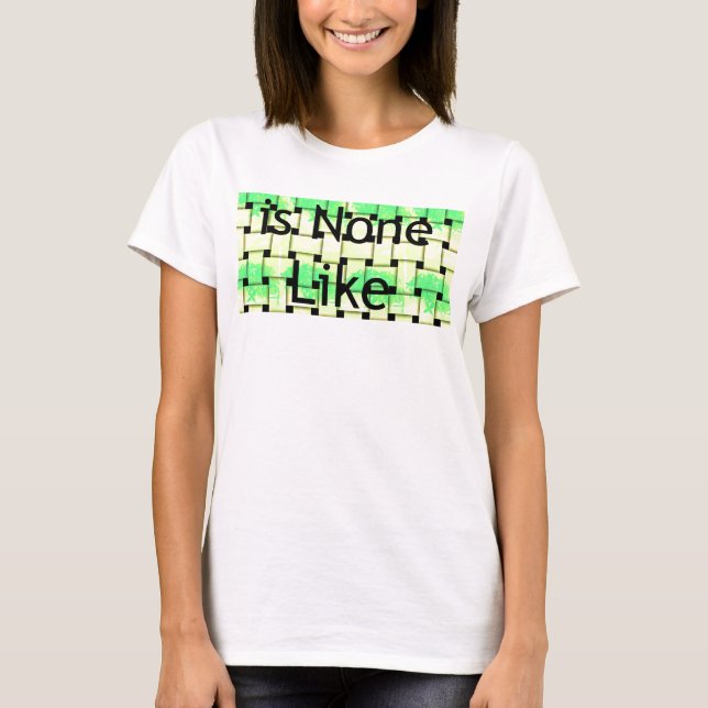 Ladies Basic T-Shirt Template (Front)