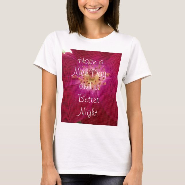 Ladies Basic T-Shirt Template - Customized (Front)