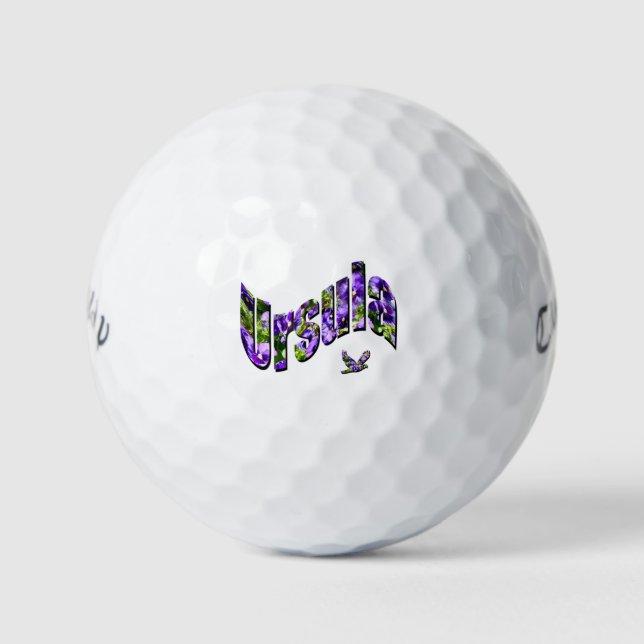 Ladies Called Ursula, Golf Balls (Front)