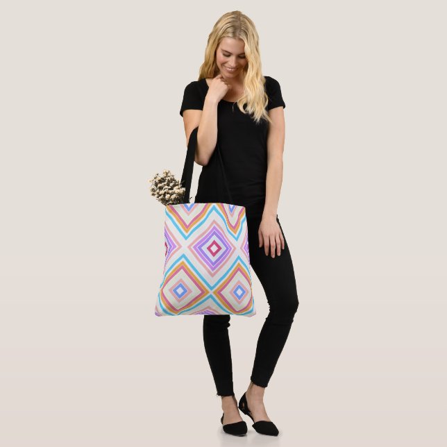 Ladies Candy Sac Tote Bag (On Model)