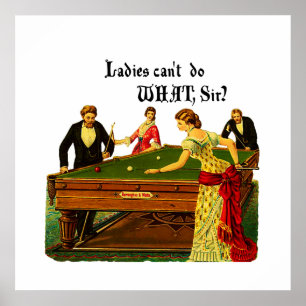 Ladies can't do What? Poster