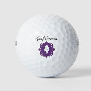 Ladies Classy Queen Of Golf Golf Balls