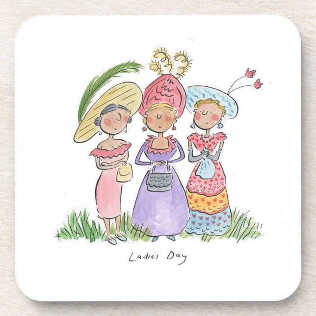 Ladies Day Coaster (Front)