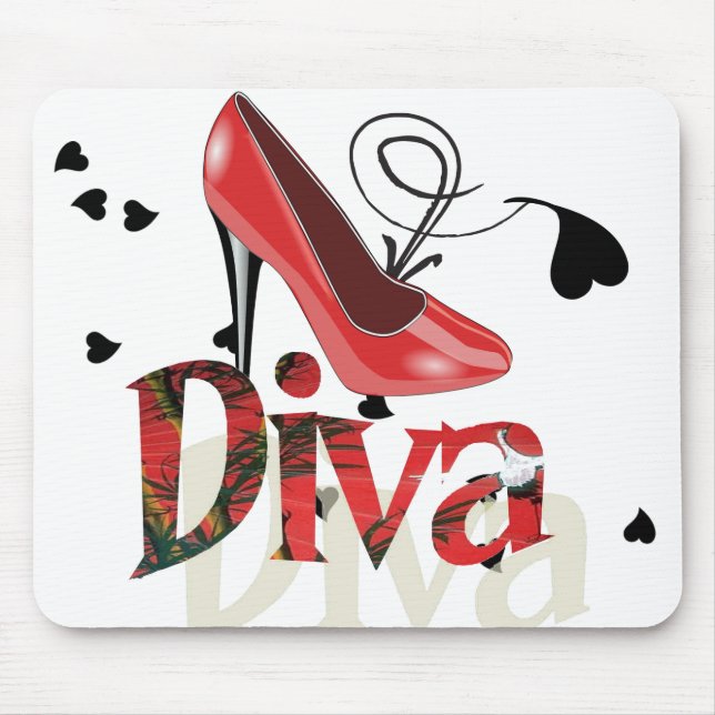 Ladies Diva Mousepad (Front)