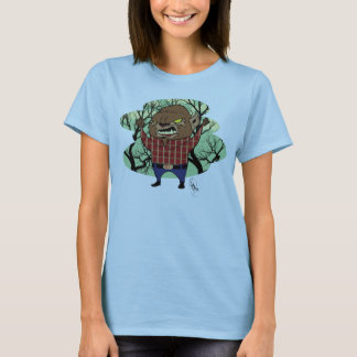 Ladies Fat Head Wolfman T-Shirt