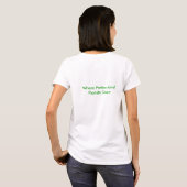 Ladies FlowerChat T-shirt (Back Full)