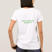 Ladies FlowerChat T-shirt (Back)