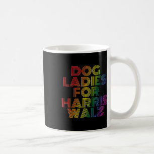 Ladies For Harris Wheimer Retro Vintage Rainbow Coffee Mug