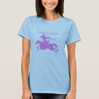 Ladies Golden Horde Bows T T-Shirt