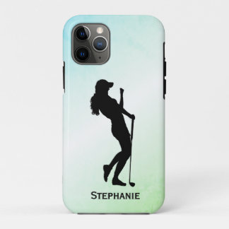 Ladies Golf Green iPhone 11 Pro Case