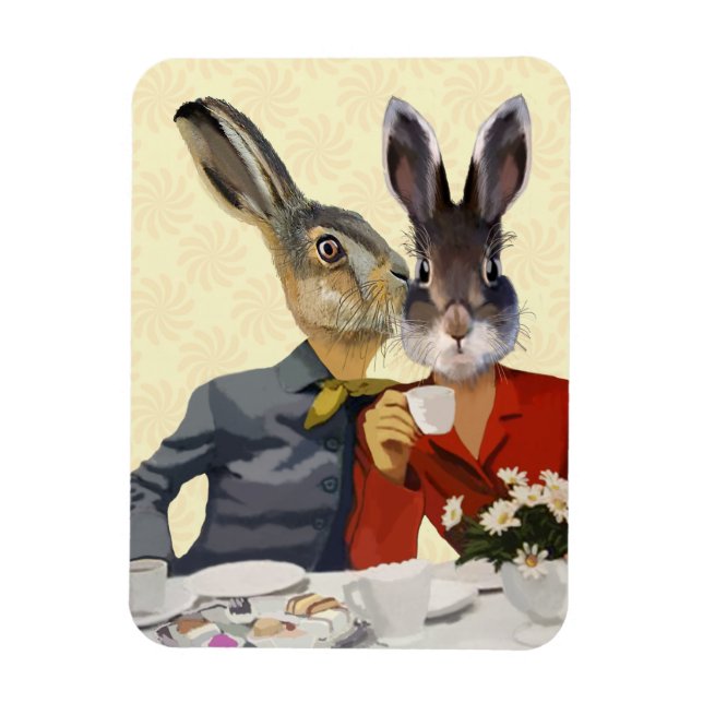 Ladies Gossiping 2 Magnet (Vertical)