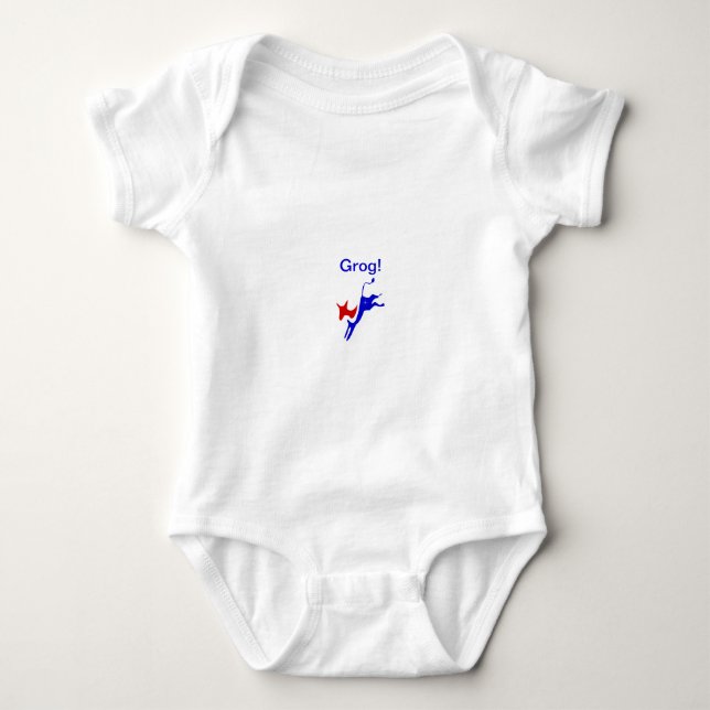 Ladies Grog! Ringer T-Shirt (Front)