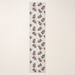 Ladies Ground Hog Chiffon Scarf<br><div class="desc">Just like the groundhog peeks out to see his shadow, these socks are adorable peeking out from under your slacks.</div>