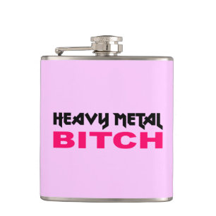 Ladies Heavy Metal Flask