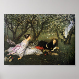 Ladies in Apple Blossoms Poster