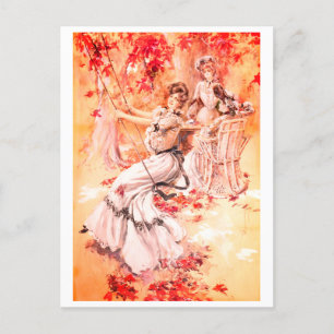 Ladies in the Park Postcard