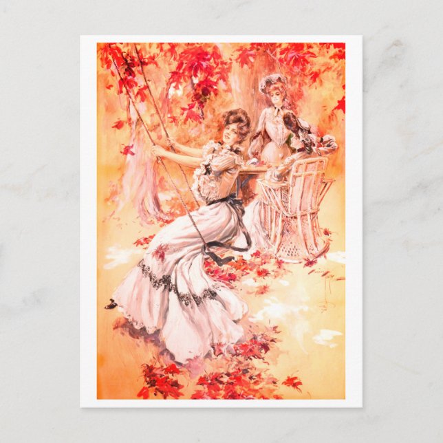 Ladies in the Park Postcard (Front)