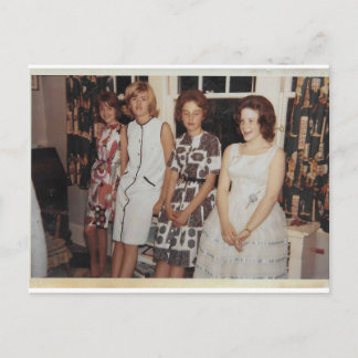 ladies in waiting postcard