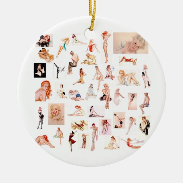 Ladies Ladies Ladies! Ornament (Front)