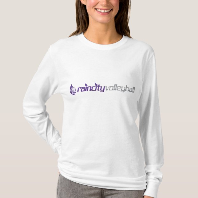 Ladies Long Sleeve T-Shirt (Front)