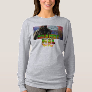 Ladies' LongSleeve "Hazmat Mel - SporeFog" Shirt