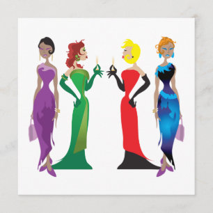 Ladies' Night Custom Invitation