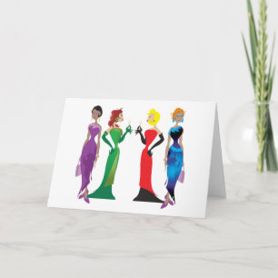 Ladies' Night Greeting Card