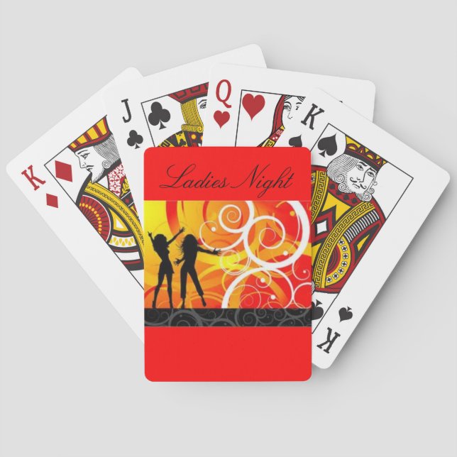 Ladies Night Playing Cards (Back)