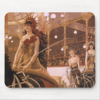 Ladies of the Cars (aka Circus) by James Tissot Mouse Pad