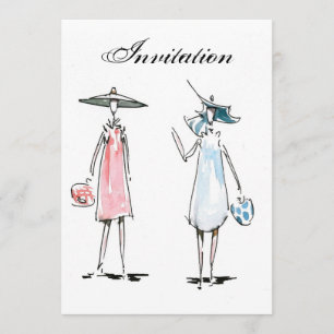 Ladies off to Lunch Invitation