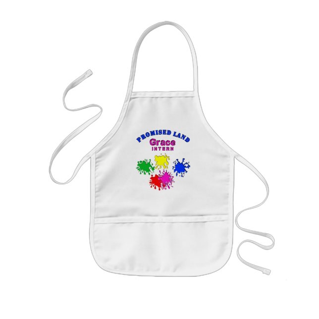 Ladies Paintball Aprons with Paintball Splatters (Front)