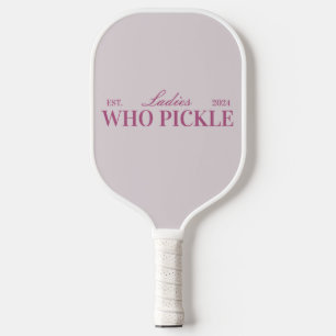 Ladies Pickleball Club Paddle