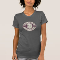 Ladies Retro Eagles Logo T-shirt
