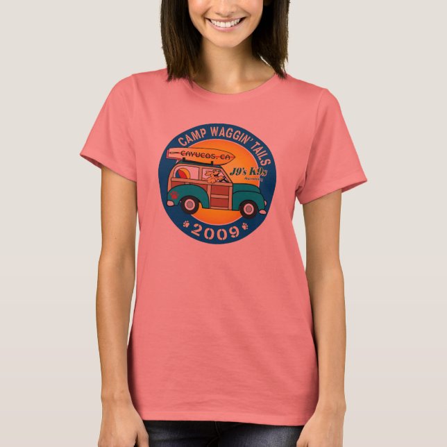 Ladies Ringer Tee (Front)