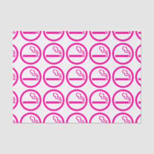 Ladies Smoking Area 喫煙女性 Japanese Sign Tissue Paper