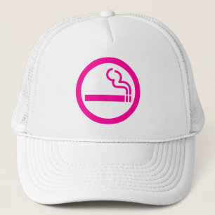 Ladies Smoking Area 喫煙女性 Japanese Sign Trucker Hat