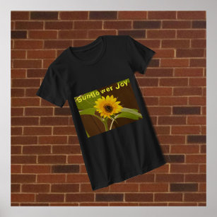 Ladies' Sunflower Joy Dark T-Shirt