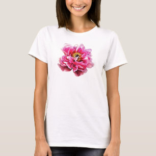 Ladies Tee Pink Peony