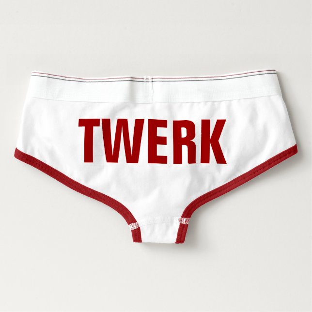 Ladies' Twerk Hotpants BoyShorts Underwear (Back)