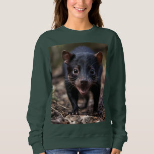 Ladies Young Australian Tasmanian Devil, Sweatshirt