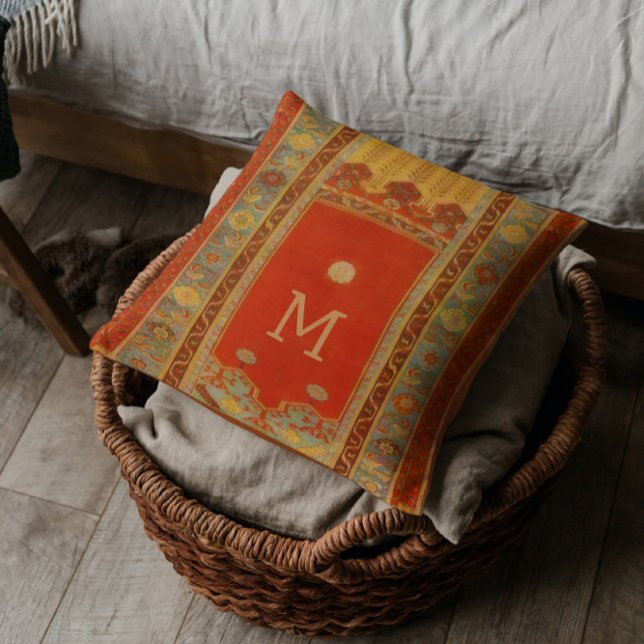 Ladik style - monogrammed throw pillow (Creator Uploaded)