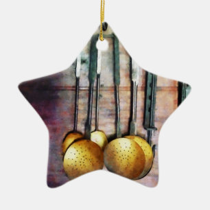 Ladles and Spatulas Ceramic Ornament