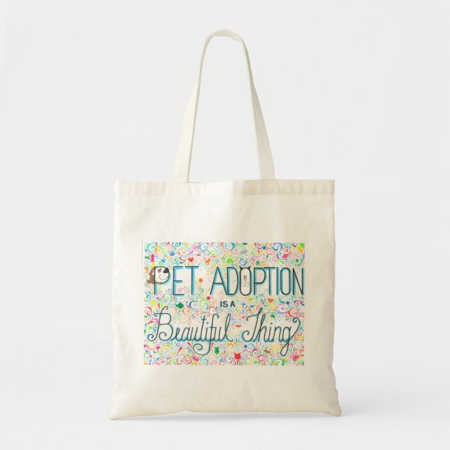 L'adoption d'animal familier est un beau sac (Devant)