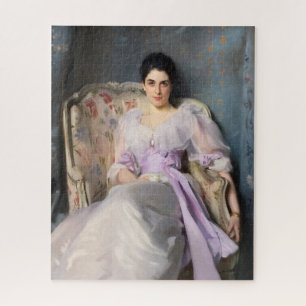Lady Agnew of Lochnaw 1864  by John Singer Sargent Jigsaw Puzzle