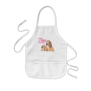 Lady and her Pups Kids Apron