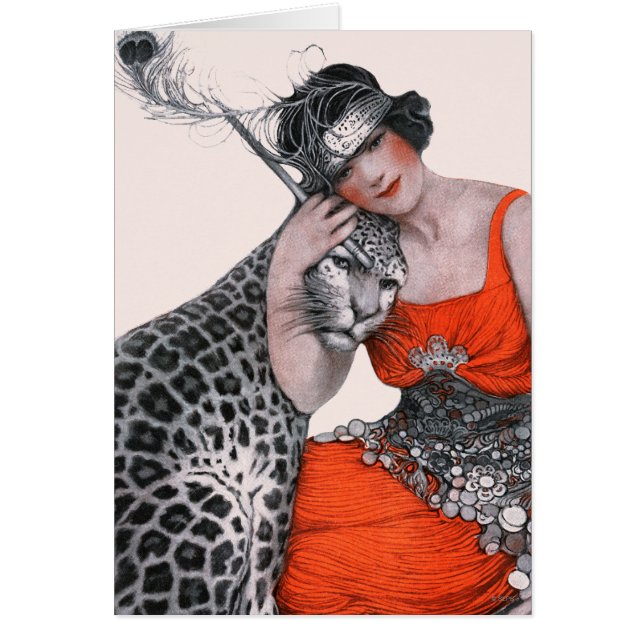 Lady and Leopard (Front)