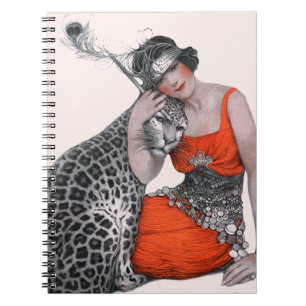 Lady and Leopard Notebook