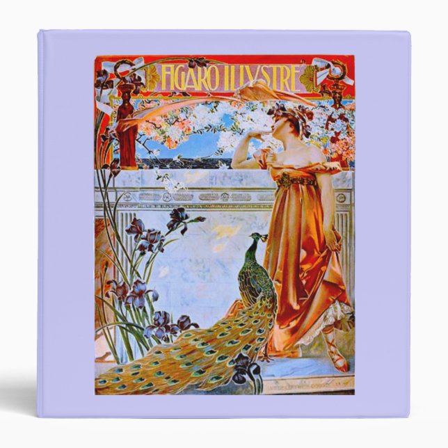 Lady and the Peacock Binder (Front)